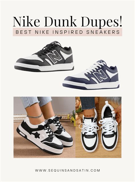 dupes shoes nike|best dunk dupe under 100.